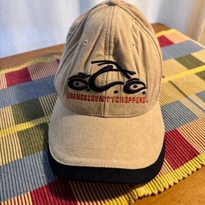Orange County Choppers Tan and Black Cap - adjustable